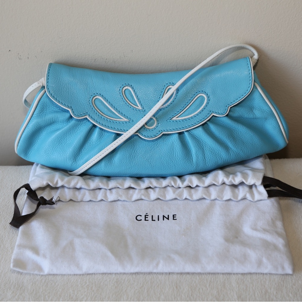 Authentic Celine shoulder hobo bag Made in Italy - Picture 1 of 9